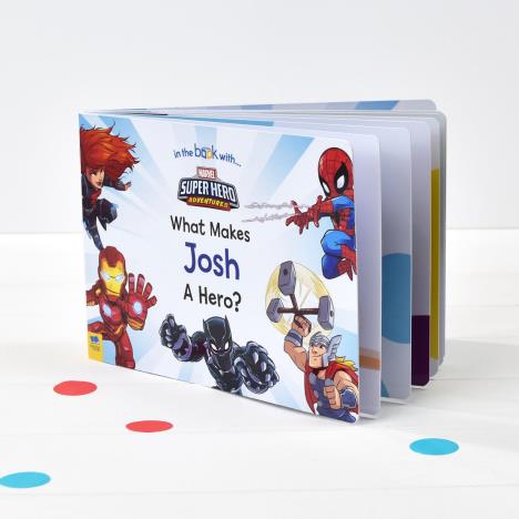 Personalised What Makes Me a Hero Marvel Board Book Extra Image 1